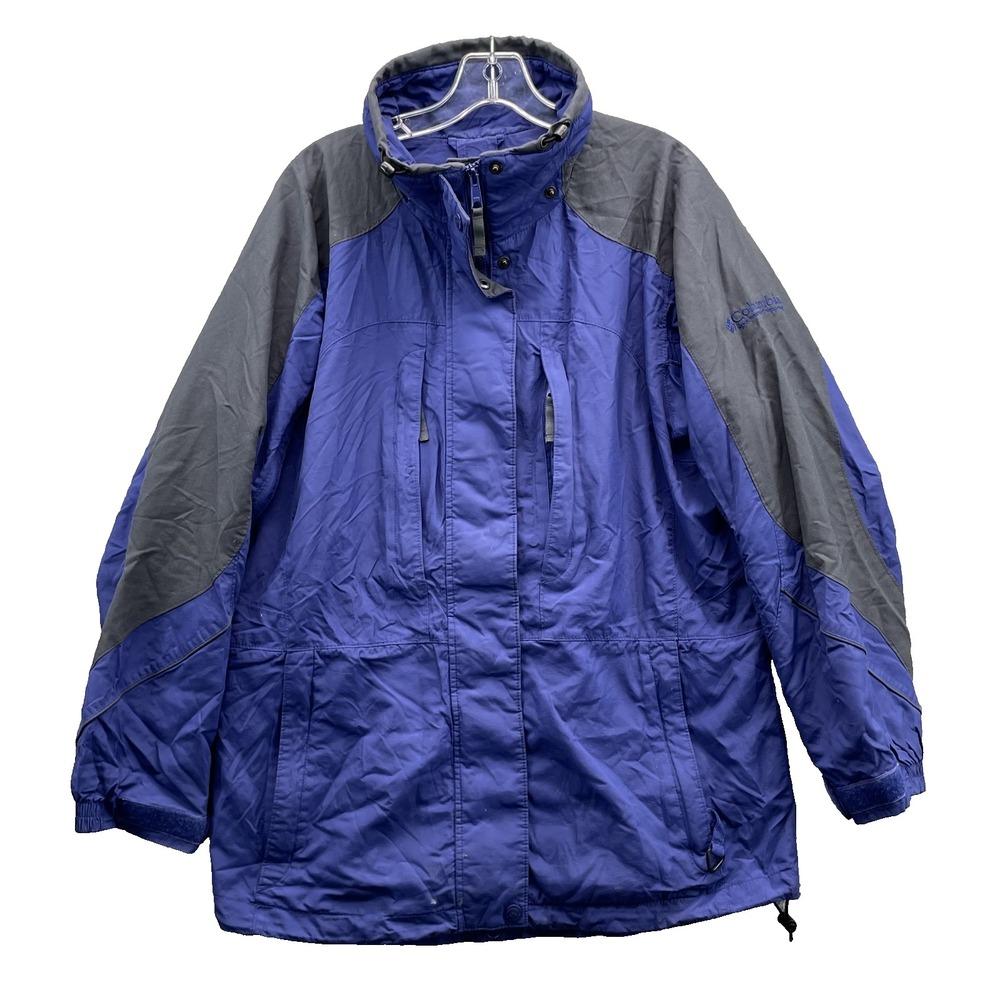 VTG Columbia Interchange Jacket Women's Large Core Retro Outdoor 90's Snow Sport